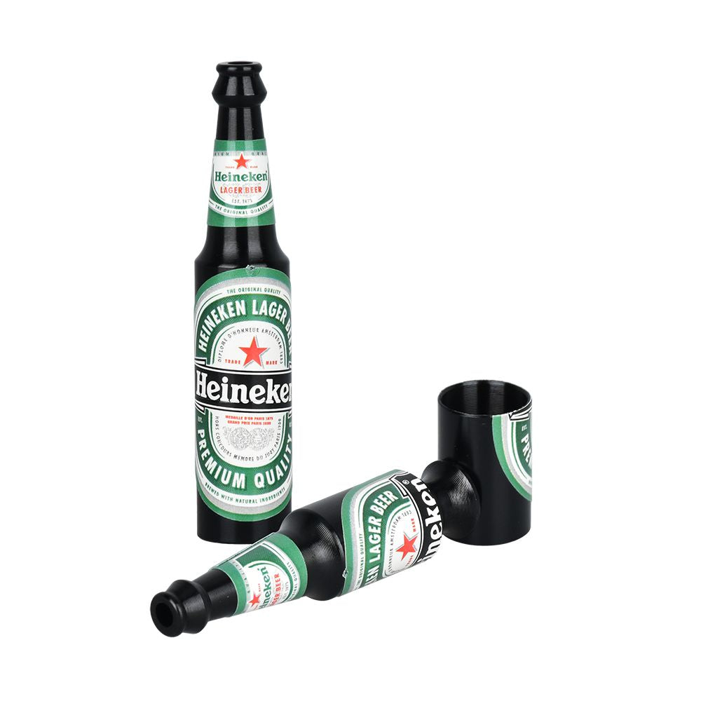 Beer Bottle Aluminum Hand Pipe |30ct