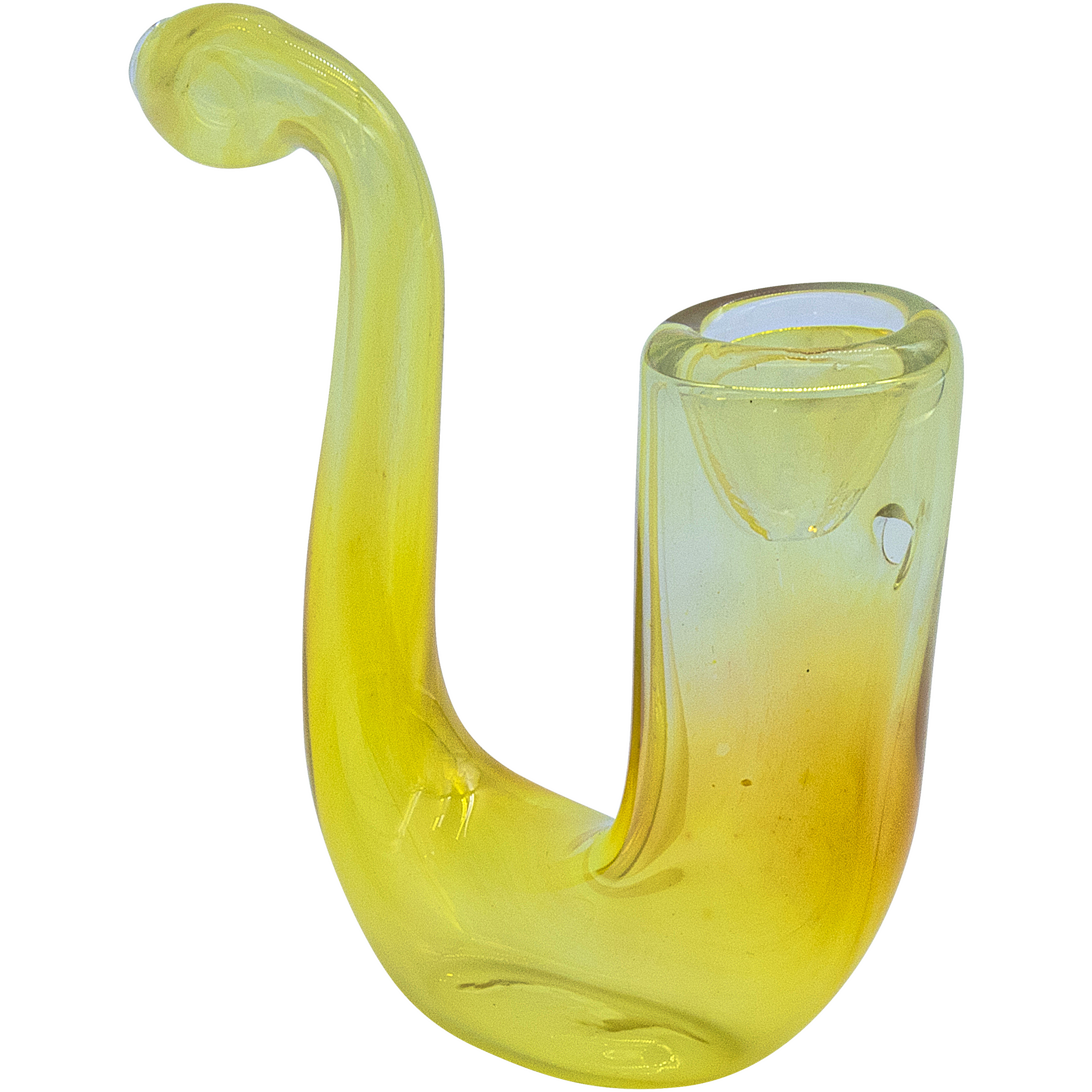 LA Pipes "Calabash" Fumed Glass Sherlock