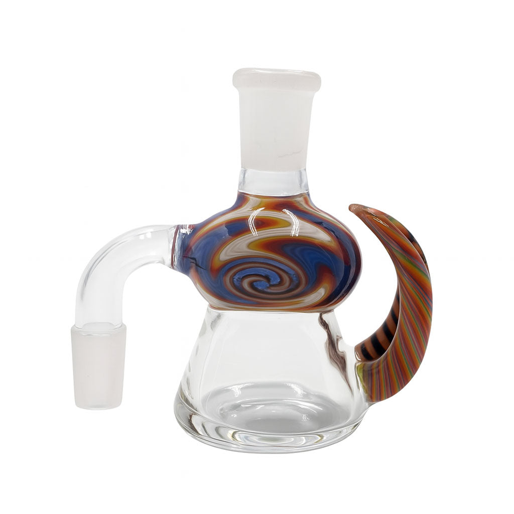 Colorful Swirl Horn Beaker Ash Catcher
