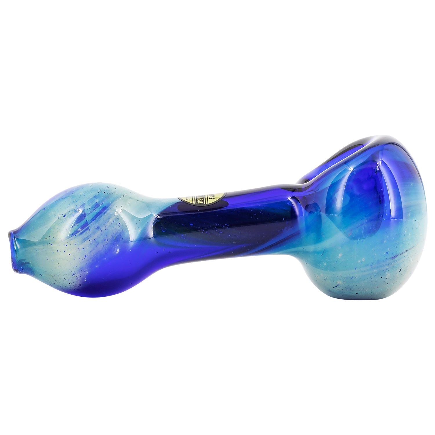LA Pipes "Galaxy" Fumed Spoon Pipe