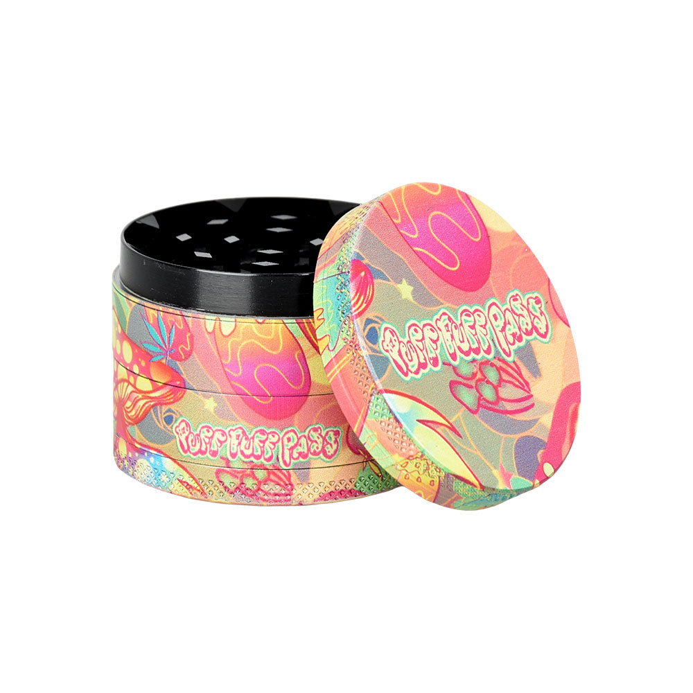 Psychedelic Mushroom Grinder - 4pc / 2"