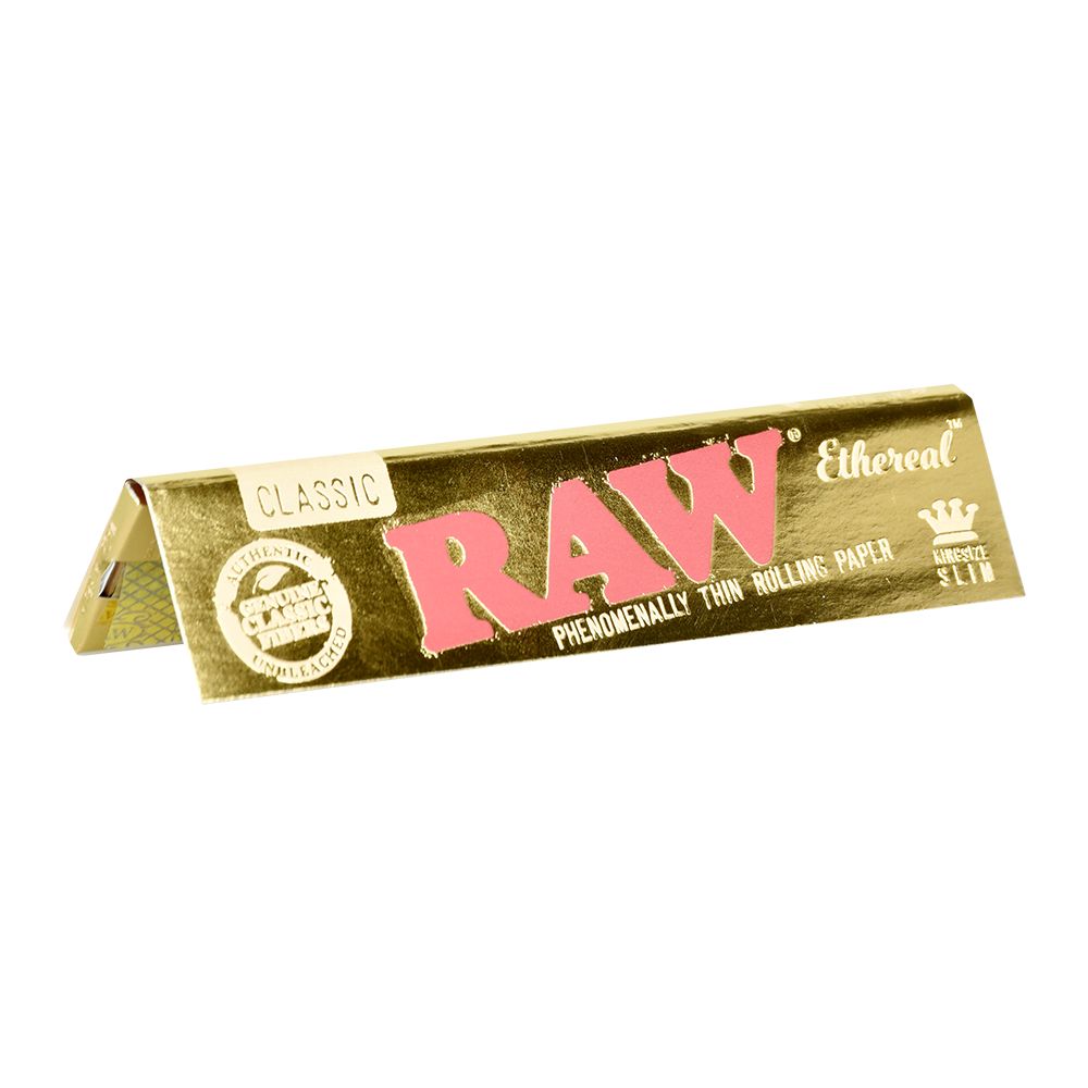 Raw Ethereal Rolling Papers - Classic / 32pc / King Size Slim 50ct
