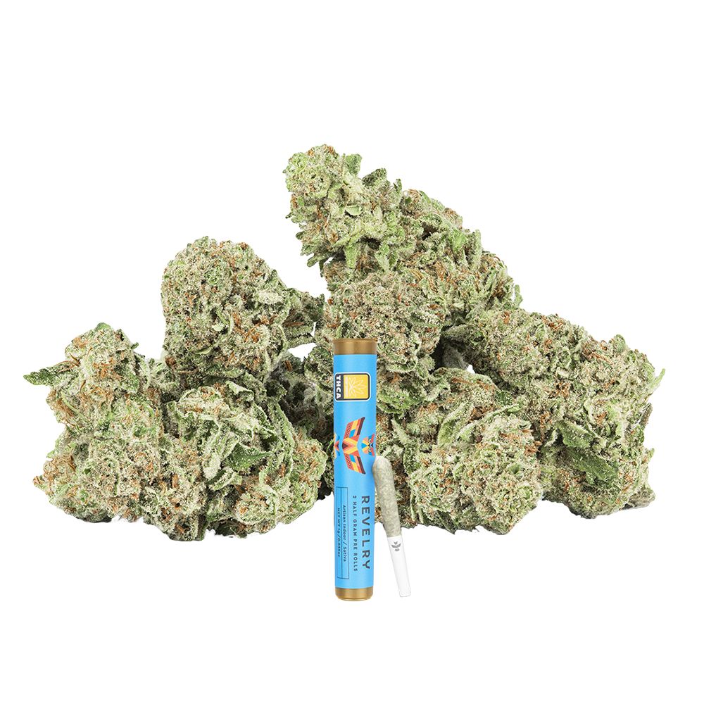 Revelry Premium Indoor THCA Pre-Rolls | 0.5g | 2pc Pack