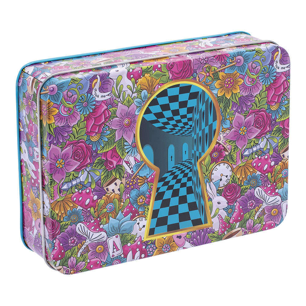 Fujima Tin Stash Box - 6.5"x4.5" / Assorted Designs 8pcs