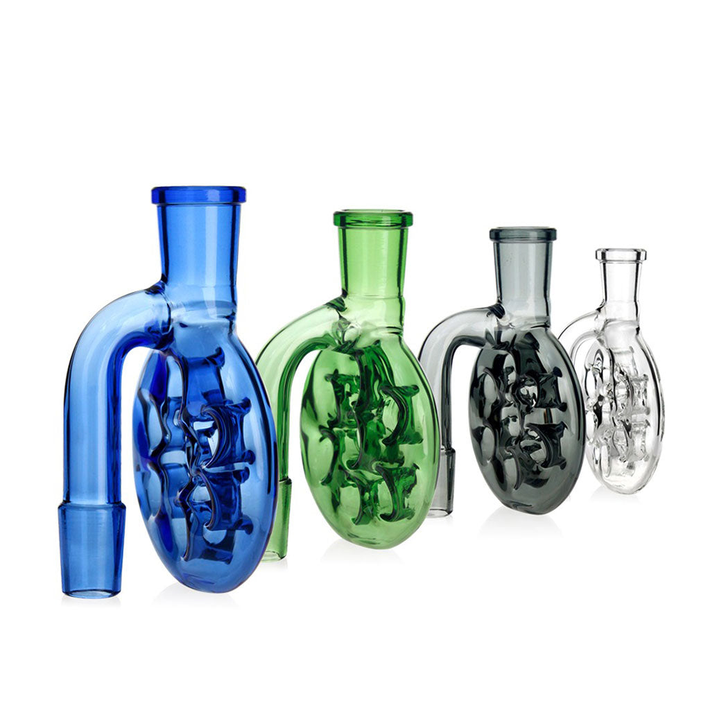 SWISS PERC GLASS OIL BURNER BONG DRY ASH CATCHER
